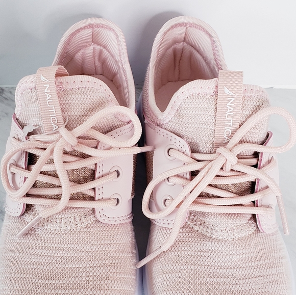 nautica rose gold sneakers